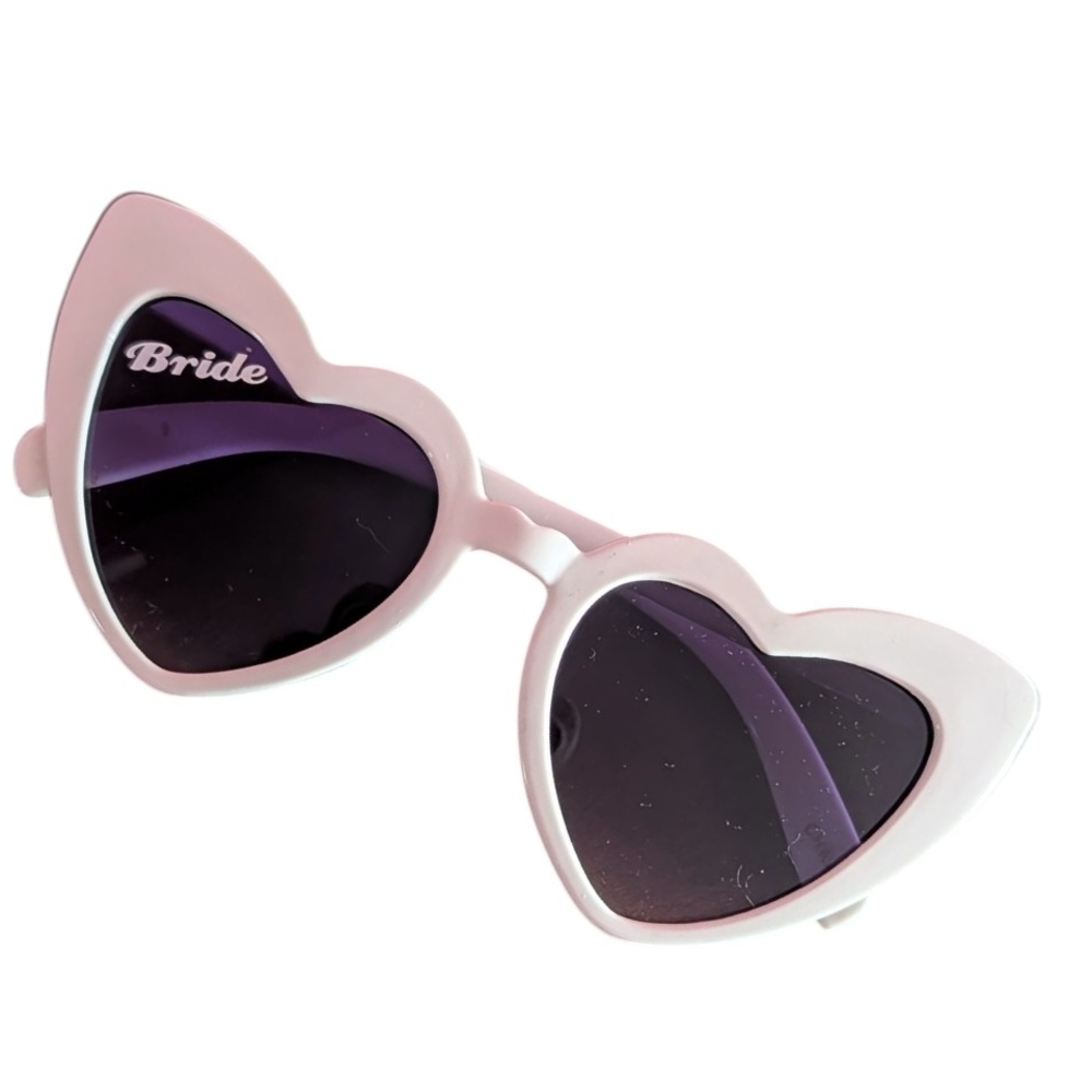 Heart-Shaped Bride Sunglasses